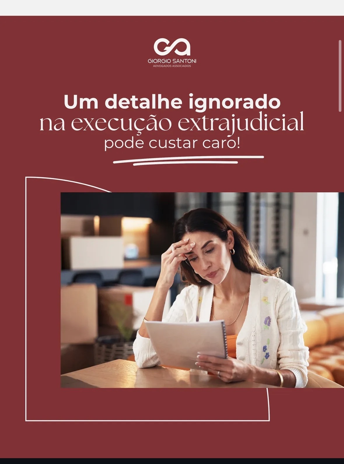 Post recente do Instagram do GSA